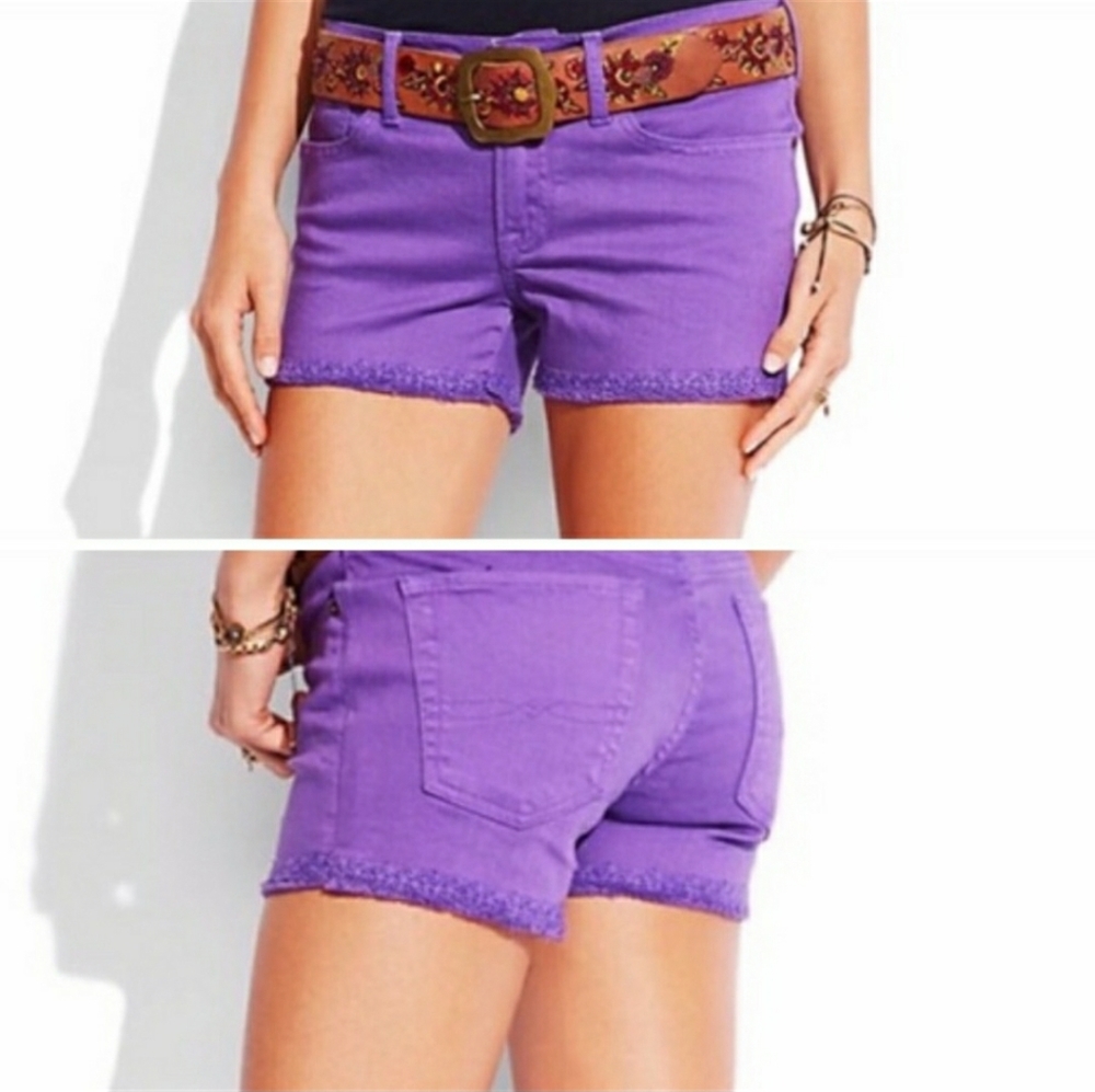 Lucky Brand Malibu Purple Shorts - Picture 8 of 8